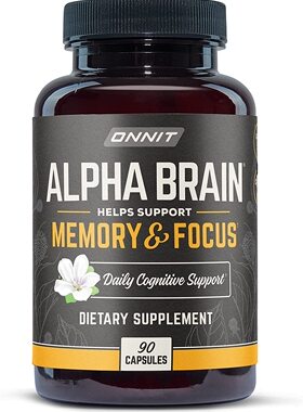 美国代购ONNIT Alpha Brain Premium Nootropic Brain Supplement