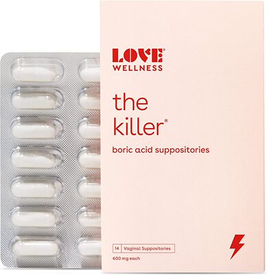 美国代购Love Wellness The Killer, Boric Acid Suppositories f