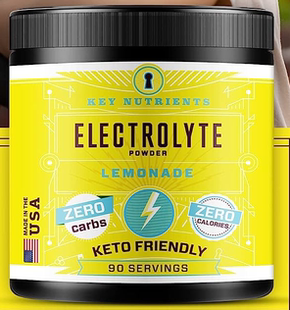 美国代购KEY NUTRIENTS Electrolytes Powder No Sugar - Refresh