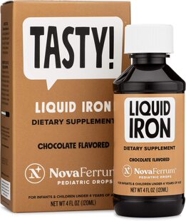美国代购NovaFerrum Tasty | Pediatric Drops Liquid Iron Suppl