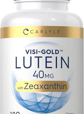 美国代购Carlyle Lutein and Zeaxanthin 40 mg | 180 Softgels |