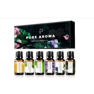 Set Essential Aromatherap Top Oils Aroma 美国代购 Pure