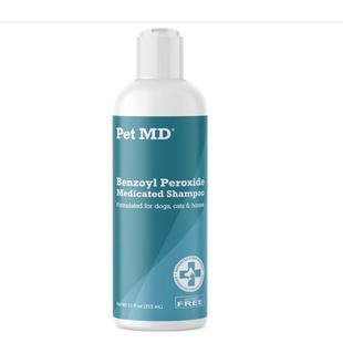 美国代购Pet MD - Benzoyl Peroxide Medicated Shampoo for Dogs