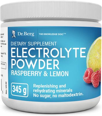 美国代购Dr. Berg's Original Electrolyte Powder, High Energy,