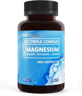 美国代购BioEmblem Triple Magnesium Complex | 300mg of Magnes
