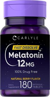 Tablets Carlyle 180 Melatonin Dissolve 美国代购 Fast