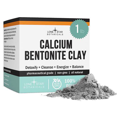 美国代购Calcium Bentonite Clay Healing Powder - Pure Pharmac