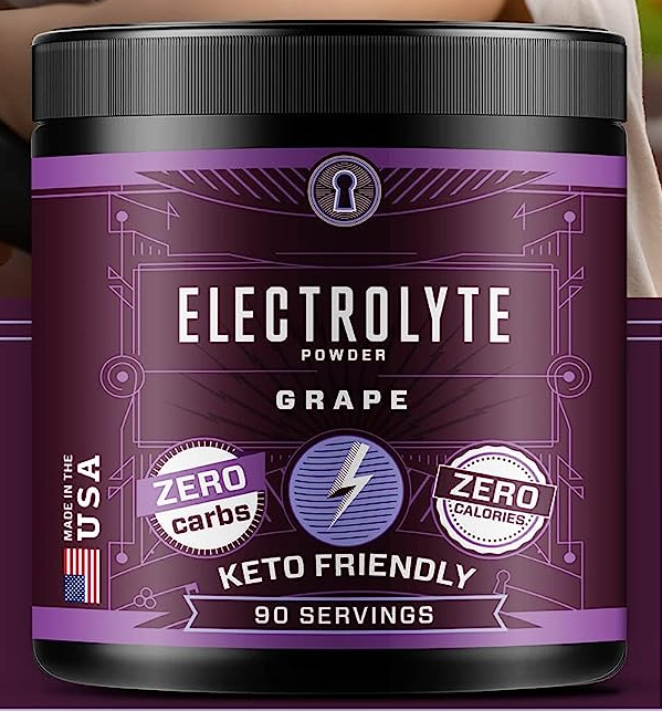 美国代购KEY NUTRIENTS Electrolytes Powder No Sugar - Fruity