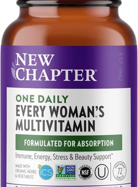 美国代购New Chapter Women’s Multivitamin + Immune, Energy &