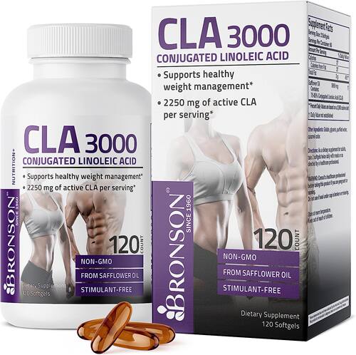 美国代购CLA 3000 Extra High Potency Supports Healthy Weight