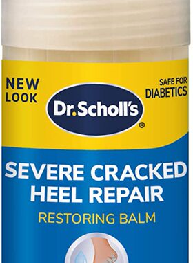美国代购Dr. Scholl's Cracked Heel Repair Balm 2.5oz, with 25