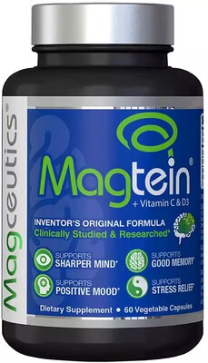 美国代购Magnesium L- Threonate-(2,042 Mg), Patented Original