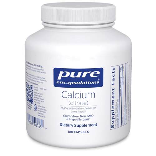 美国代购Pure Encapsulations Calcium (Citrate) - Supplement