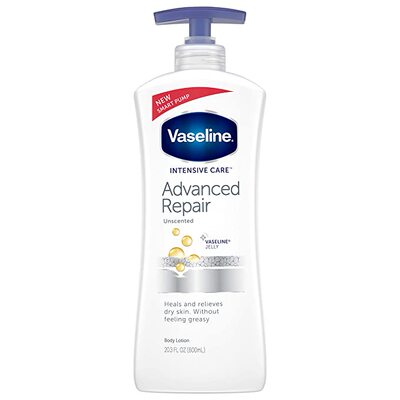 美国代购Vaseline Intensive Care Body Lotion, Advanced Repair