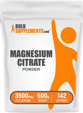 美国代购BulkSupplements.com Magnesium Citrate Powder - Magne