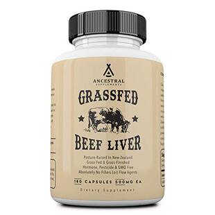 美国代购Ancestral Supplements Grass Fed Beef Liver (Desiccat