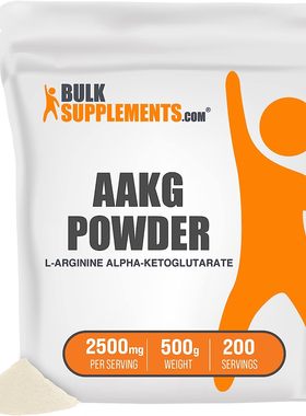 美国代购BULKSUPPLEMENTS.COM AAKG Powder - Arginine Alpha-Ket