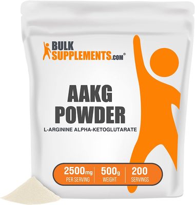 美国代购BULKSUPPLEMENTS.COM AAKG Powder - Arginine Alpha-Ket
