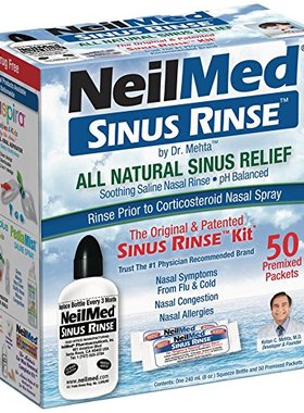 美国代购NeilMed Sinus Rinse - A Complete Sinus Nasal Rinse K