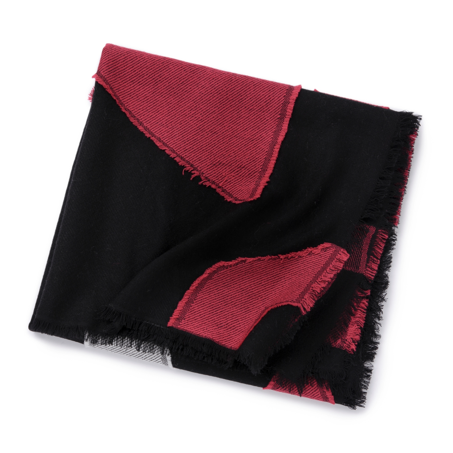 手工剪花薄款羊毛围巾女保暖外搭