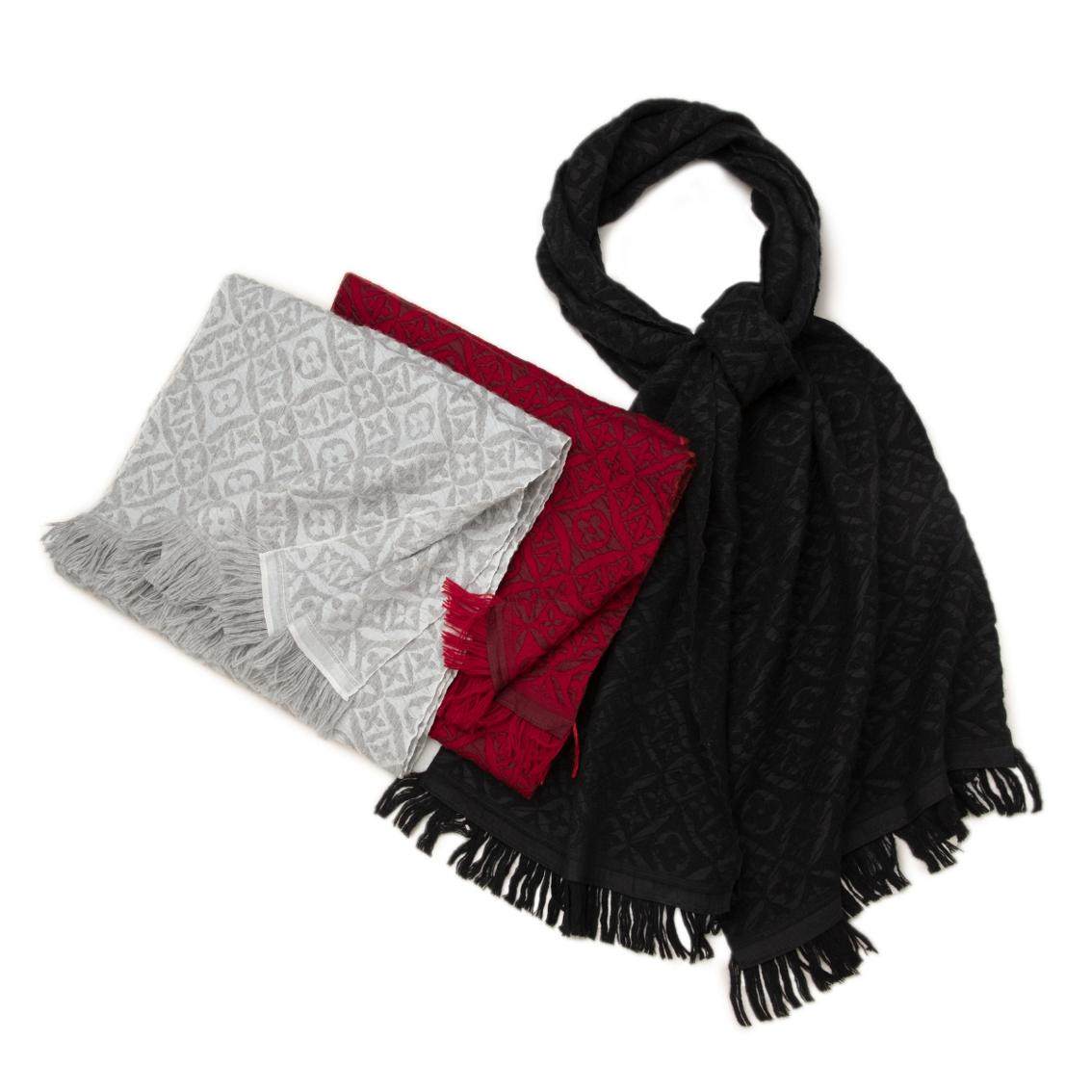 真丝羊绒围巾提花欧美女秋冬季