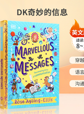 英文原版 Marvellous Messages DK奇妙的信息 插画通讯科普 穿越时空 语言起源 沟通概念精装 STEAM读物 科普百科 8-12岁