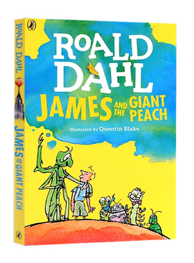 送音频James and the Giant Peach詹姆斯与大仙桃 英文原版 飞天巨桃历险记 罗尔德达尔 Roald Dahl 儿童成长小说
