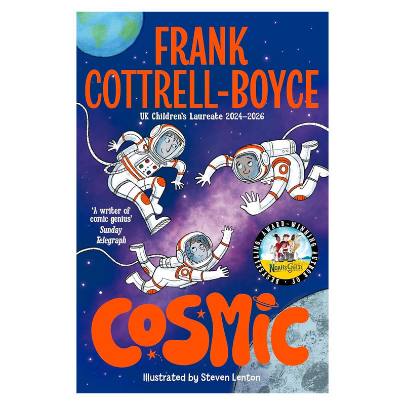 预售英文原版Cosmic飞入宇宙英国儿童文学桂冠作家平装小说10-14岁幽默搞笑