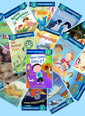 100元5本兰登英语分级阅读2】Step into reading L2 企鹅书屋绘本儿童英语早教启蒙分级读物Little Critter小毛怪Dr. Seuss