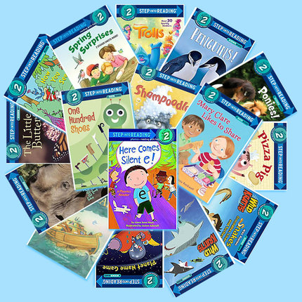 100元5本兰登英语分级阅读2】Step into reading L2 企鹅书屋绘本儿童英语早教启蒙分级读物Little Critter小毛怪Dr. Seuss