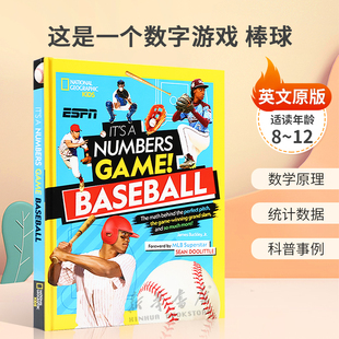 统计数据 12岁 Baseball这是一个数字游戏 棒球运动背后 Game Numbers 科普事例科普百科8 英文原版 数学数学原理