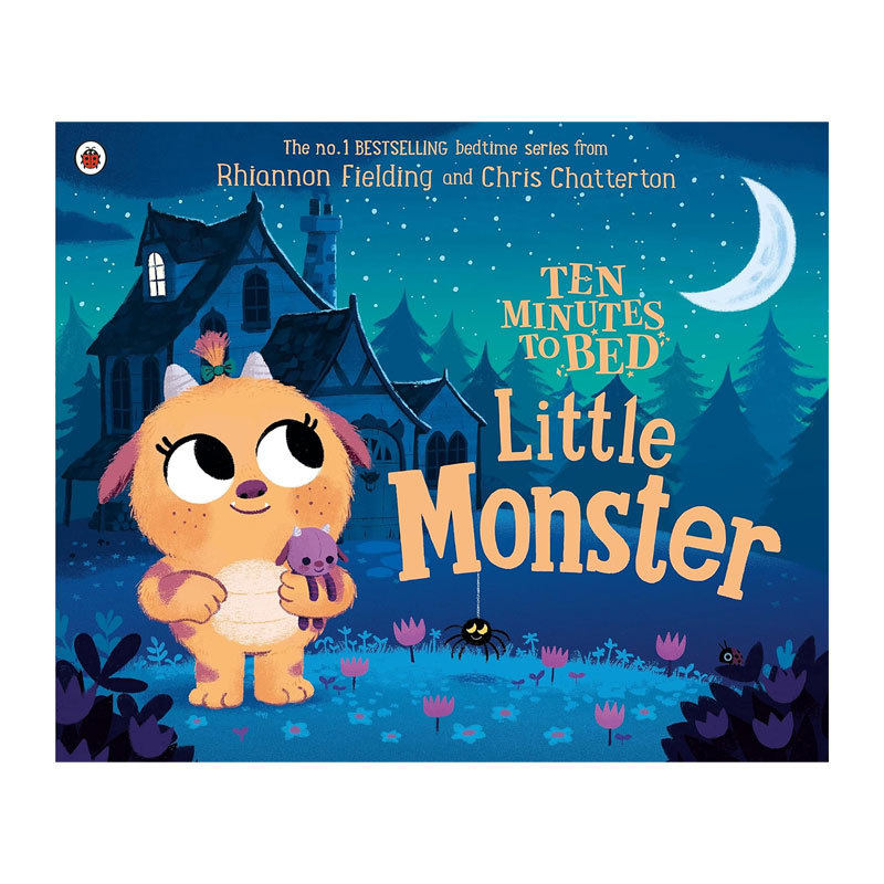 英文原版Ten Minutes to Bed: Little Monster睡前十分钟 小怪物小怪物睡觉故事亲子共读精美插图平装绘本睡前故事2-6岁
