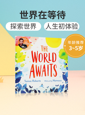 英文原版the world awaits 世界在等待 3-5岁低幼儿童英语启蒙认知绘本 宝宝睡前故事书图画书 亲子互动共读早教书 Farshore出版