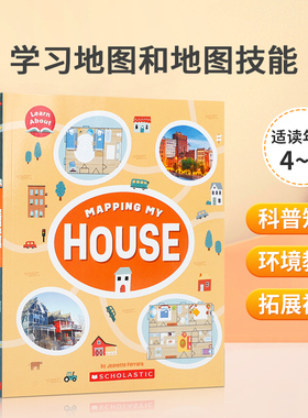 英文原版 Draw 4 of my series 绘制我的 系列4本 科普类分级 Jeanette Ferrara作者经典书籍 宝宝儿童趣味益智游戏书