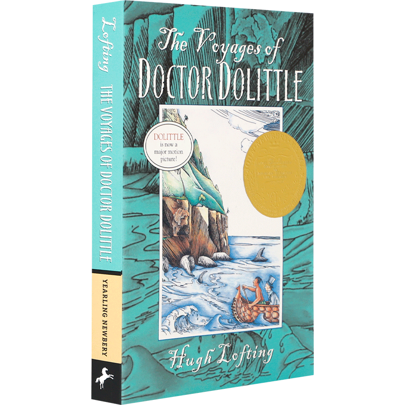 预售英文原版 The Voyages of Doctor Dolittle 杜利特医生航海记 儿童文学经典童话作品 10-14岁青少年儿童冒险故事小说