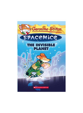 英文原版 Geronimo Stilton Spacemice #12: The Invisible Planet 老鼠记者12 不可见的星球 阅读进阶桥梁章节书  学乐出版