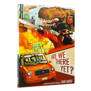 英文原版绘本 Are We There Yet? 我们到了吗 3-5岁幼儿英语启蒙认知绘本 儿童奇妙旅行冒险故事书 培养孩子想象力