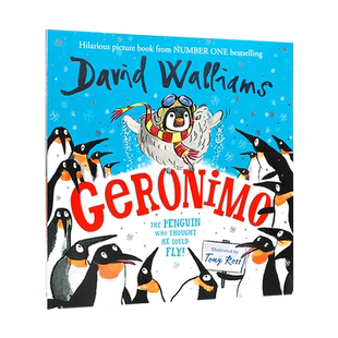 英文原版进口GERONIMO格罗尼莫HarperCollins出版低幼儿童英语启蒙绘本3-5岁宝宝亲子互动阅读童话寓言早教书David Walliams著作
