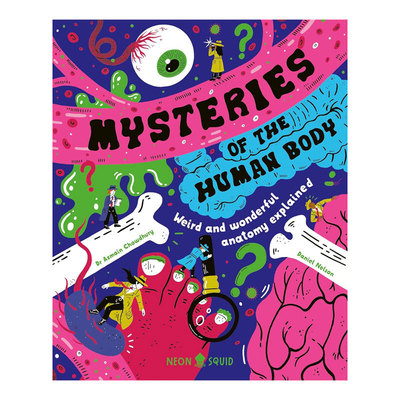 英文原版Mysteries of the Human Body人体奥秘：奇妙与古怪的人体构造探索身体奇异科学趣味科普人体解剖解读平装10-14岁
