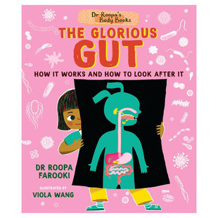 人体之书：神奇 The Glorious Books Roopa Body 肠道儿童科普知识绘本消化系统解剖学精装 预售英文原版 Gut鲁帕博士