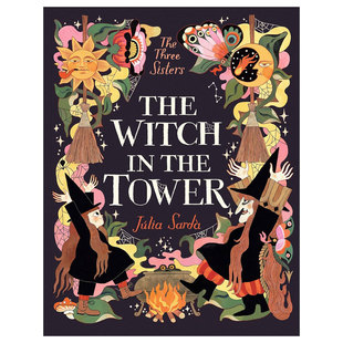 英文原版The Witch in the Tower塔中的女巫寻找内在力量和自信奇幻冒险 魔法成长 自我发现精装绘本魔幻奇幻4-8岁