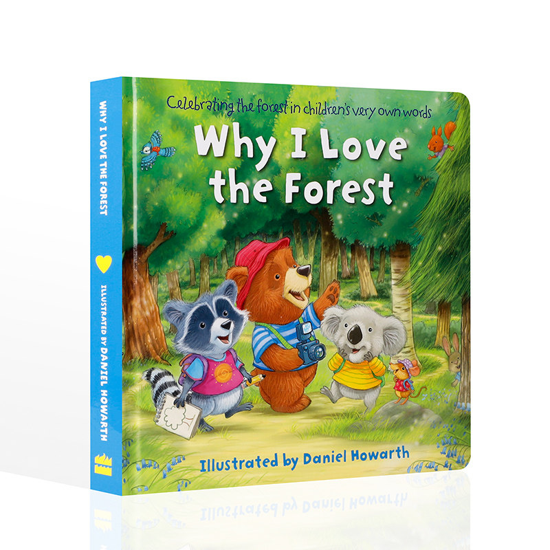 英文原版绘本why i love the forest 我为什么爱森林 0-2岁低幼儿童