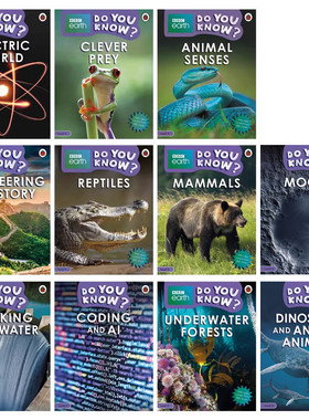 赠音视频BBC地球脉动系列等级3【11册】英文原版Do You Know? 你知道吗 6-9岁儿童英语课外阅读读物 爬行动物知识科普认知百科书