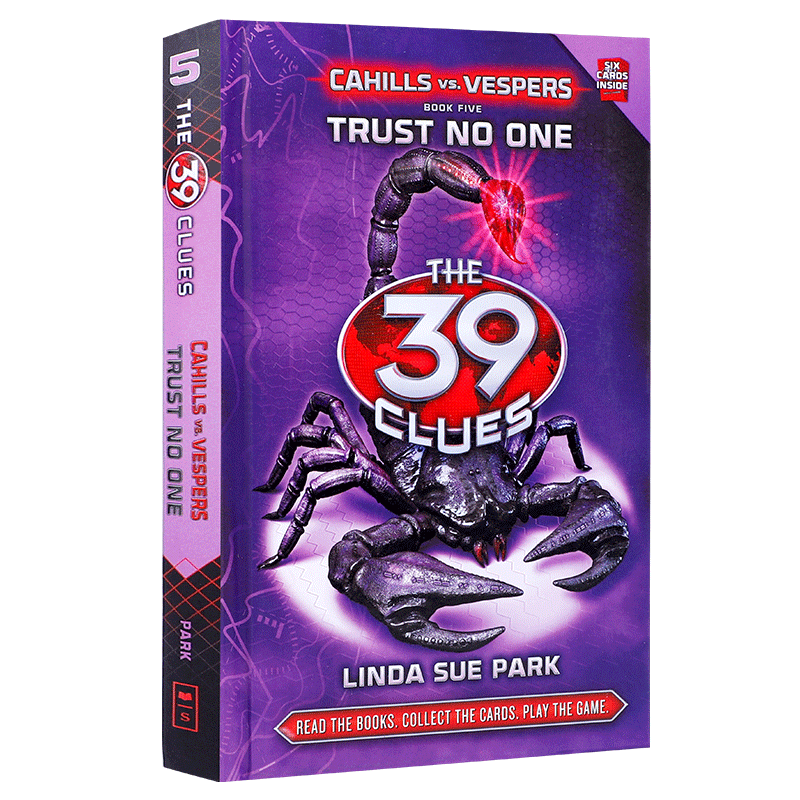 英文原版进口39 CLUES; THE: CAHILLS VS. VESPERS BOOK 5(Dec)39条线索:不相信任何人:卡西尔斯VS维塞斯青少年英语课外阅读读物