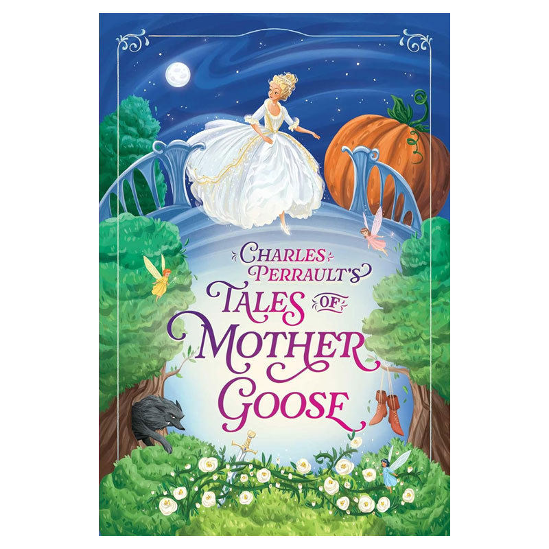 预售英文原版Charles Perrault's Tales of Mother Goose查尔斯·佩罗8个经典童话故事集平装桥梁/章节书10-14岁