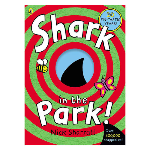 预售英文原版Shark In The Park公园里的鲨鱼吴敏兰绘本 平装绘本2-6岁幽默搞笑