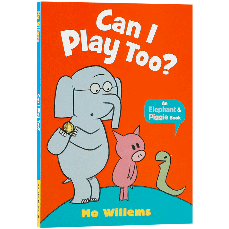 小猪小象系列：我也能玩吗 Elephant&Piggie：Can I Play Too 吴敏兰推荐书单小猪小象系列 4-8岁 启蒙 平装 绘本