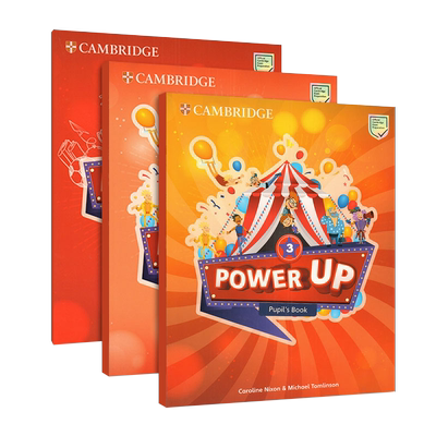 【赠在线音频 】英文原版 剑桥Power Up 3级别课本+练习册 配套资源 中学生少儿英语阅读进阶提升考试教材 词汇语法英语教辅