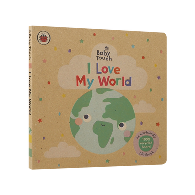 我爱我的世界环保触摸翻翻书Ladybird Baby Touch: I Love My World playbook 0-2岁Peekaboo躲猫猫Rainbow彩虹婴儿早教babytouch