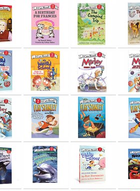150元10件I can read第二阶段Level2英文原版Frances弗朗西斯Pony Scouts小马童子军My Weird School我的疯狂学校绘本